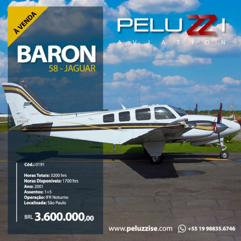 0191 - BARON 58 JAGUAR - 2001